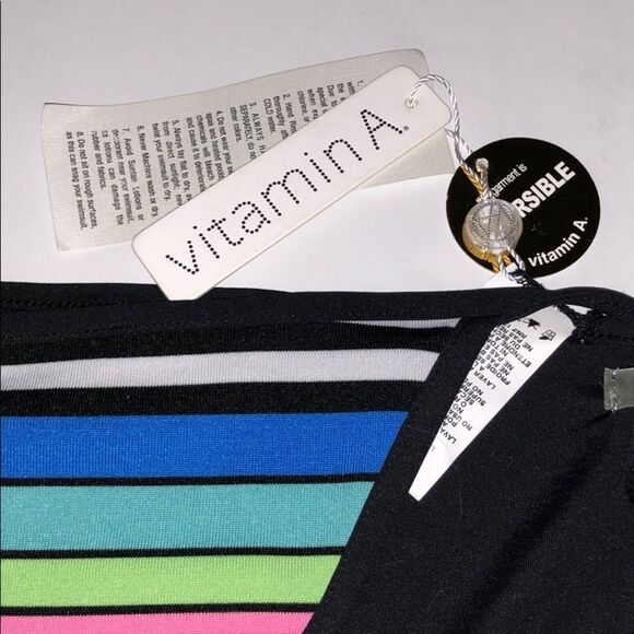 Vitamin‎ A Reversible String Bikini Bottom nwt - Picture 2 of 8